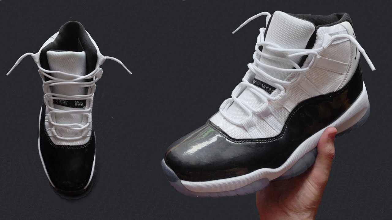 how long are jordan 11 laces