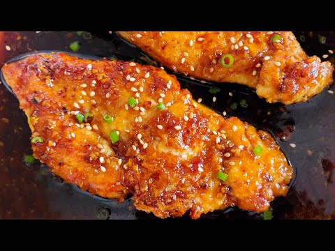 Video: Chicken Breasts In Spicy Glaze