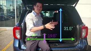 How to open the trunk and cargo space in the 2020 Ford Explorer ST | Ford Explorer ST Features The Little Tower That Could 2020 Explorer St