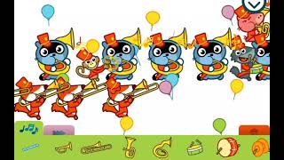 Pango App - Marching Band Game - Instruments and Sounds - For Kids 3 to 8 years old