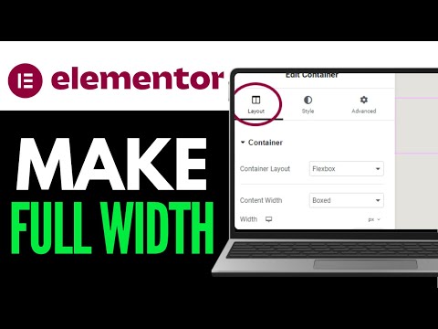 How To Make Elementor Full Width 2025 (EASY & FAST)