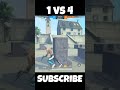 1 VS 4 GAME PLAY #GARENA.FREE.FIRE