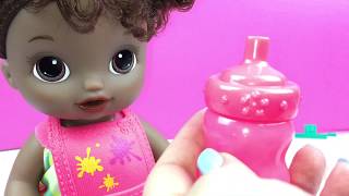 The NEW BABY ALIVE Finger Paint Baby Doll