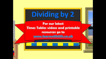 Two Times Tables Pong Ping (division facts)