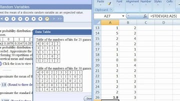 6.1.35 MML Tutorial - Part 2 of 2 - Math 133 - OLD with Excel