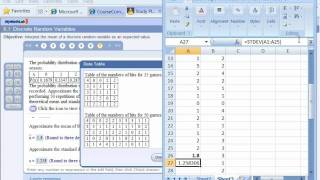 6.1.35 MML Tutorial - Part 2 of 2 - Math 133 - OLD with Excel
