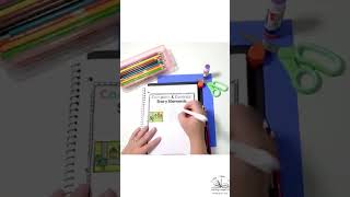 Compare and Contrast Story Elements Anchor Charts and Interactive Notebook Pages