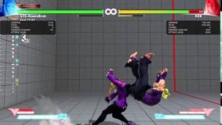 Street Fighter 5 Karin Instant Tenko Demonstration