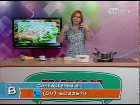 Pasta con jamón y acelga