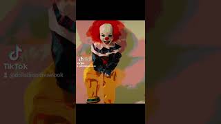 🎈 Meet Pennywise, the creepiest clown from IT! 🩸 Dare to dance with him? 😈#short #shorts