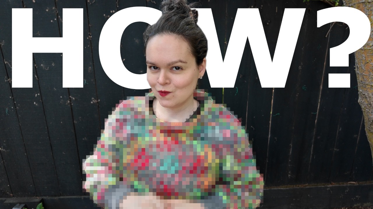 How can I knit a whole sweater in 24 hours?