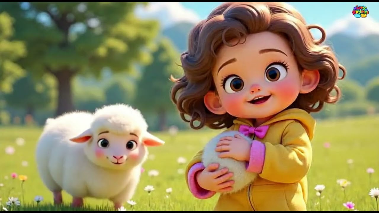Baa Baa White Woolly Sheep | Nursery Rhyme for Kids | Kids Songs | The Happy Rhymes TV
