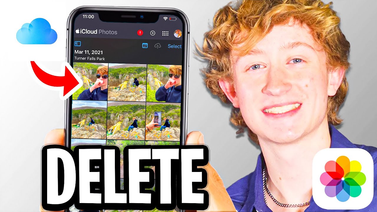 How To Delete iCloud Photos - Step By Step - YouTube