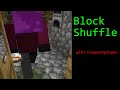 Minecraft block shuffle with creepersplodes