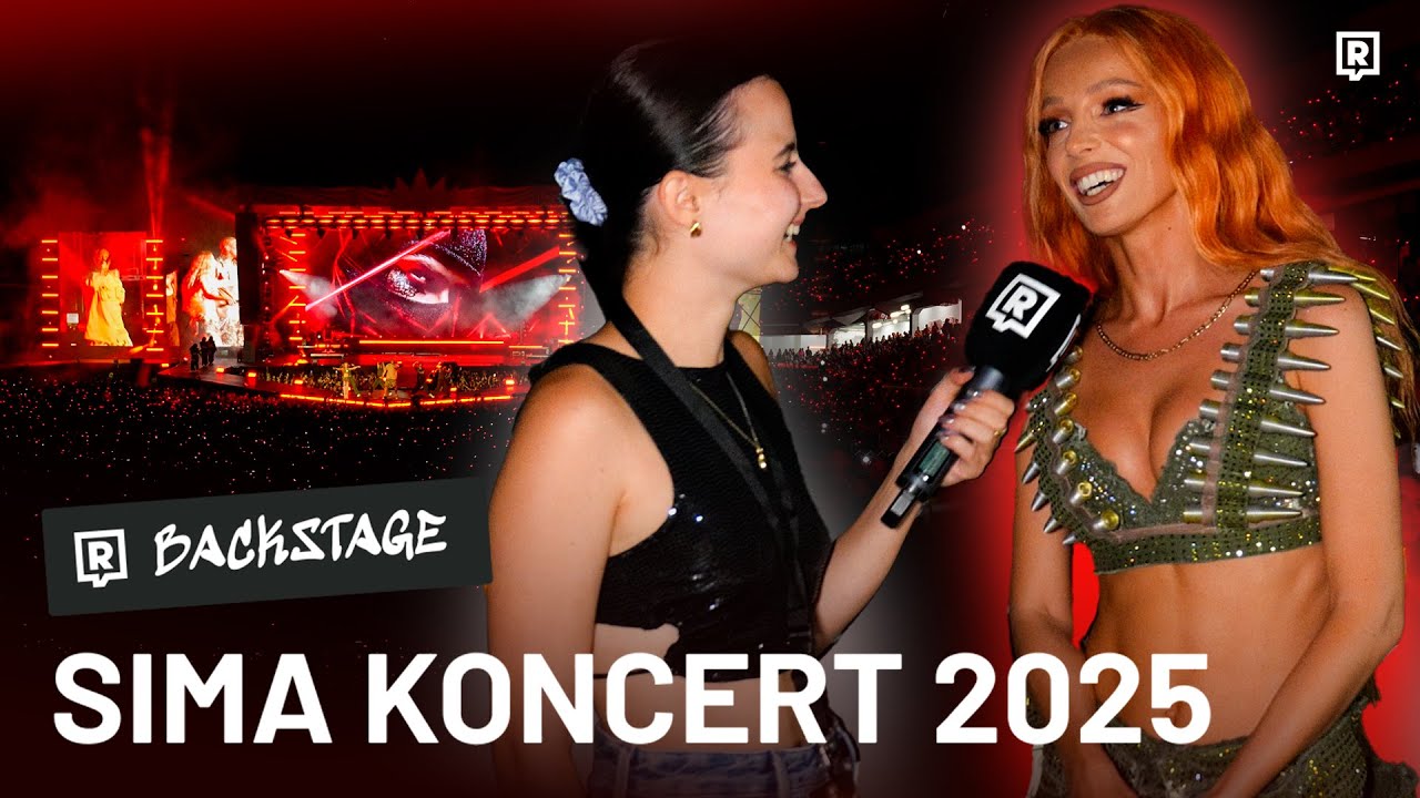 SIMA ZBÚRALA ŠTADIÓN V TRNAVE 🥵 Takto vyzeral jej koncert!