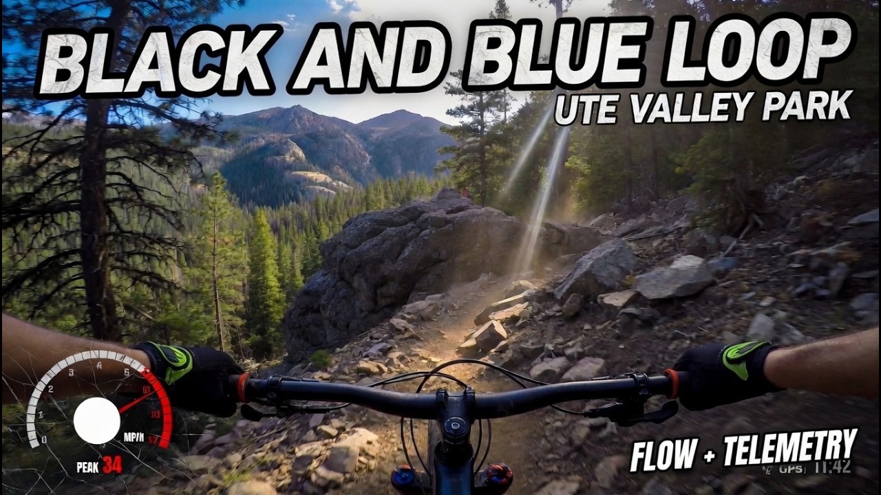 Ute Valley Park -Black and Blue Loop - YouTube