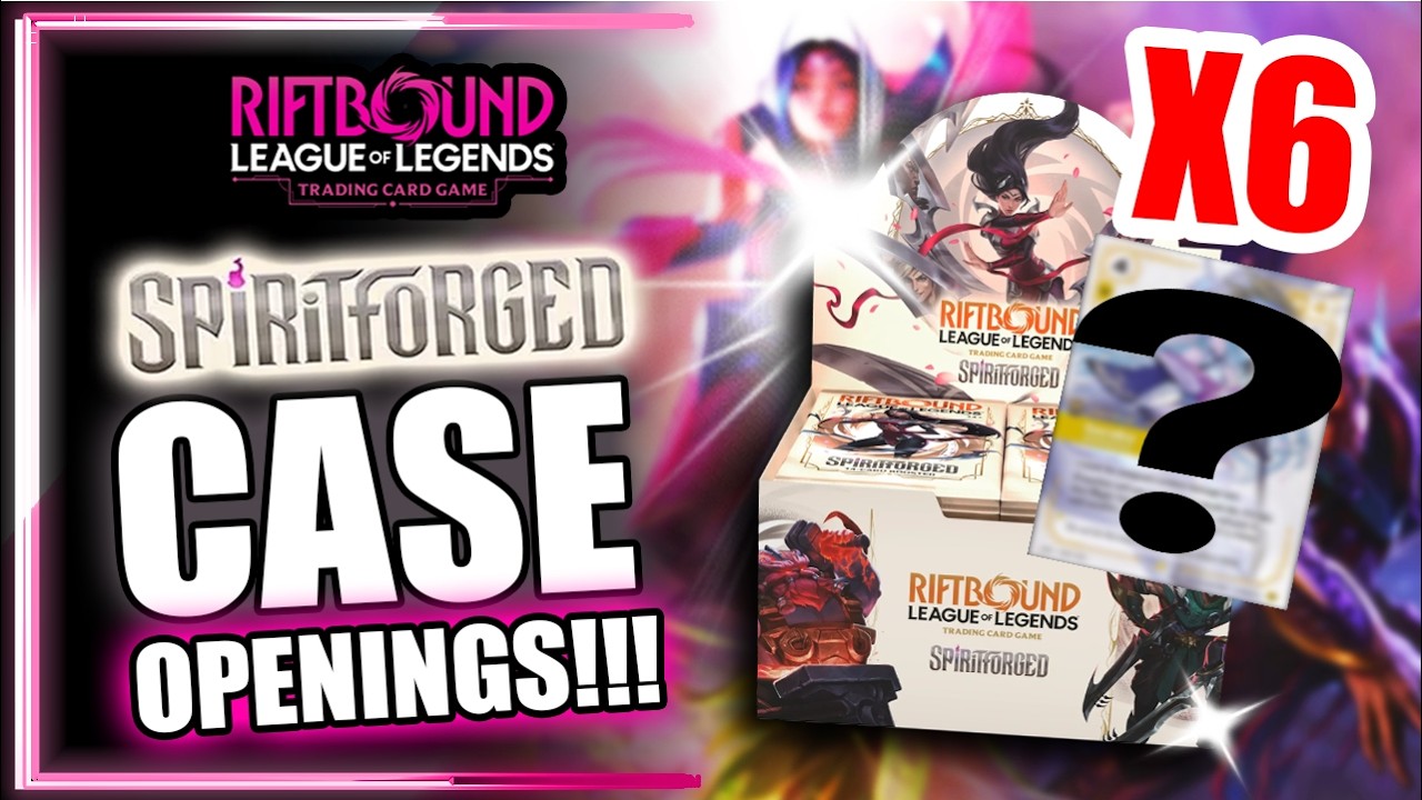 Riftbound Spiritforge | BEST CASE OPENING EVER!