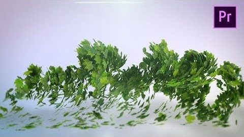 #226 Flying Leaves Logo Reveal