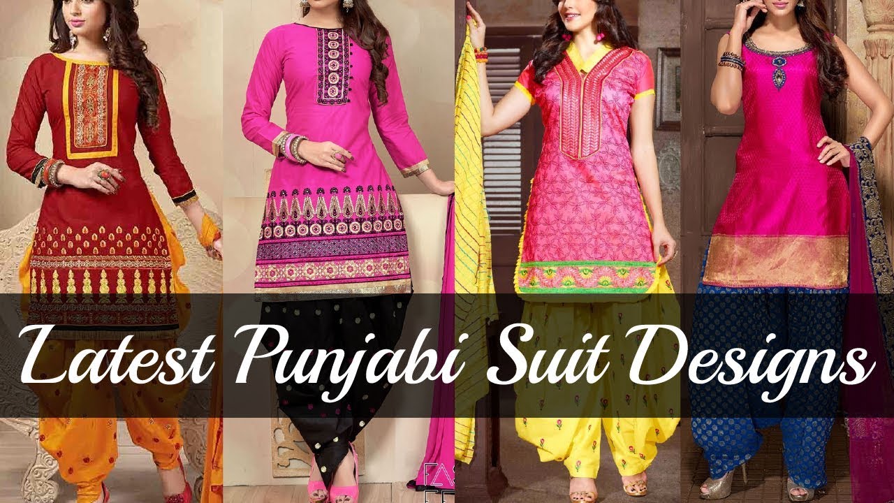 Latest Punjabi Suit Design For Girls 2018