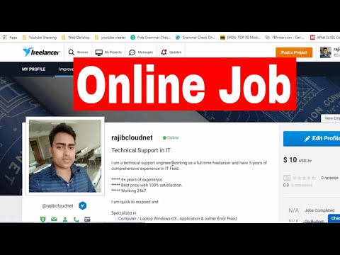 How to find job online in india | freelancer jobs at home rajtech