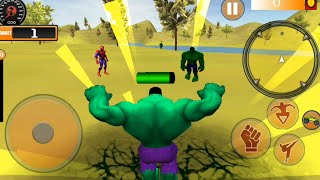 Incredible Super Monster Hero Rescue Fight | Super Monster Green Hero - Android GamePlay screenshot 1