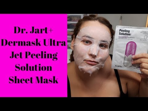 Маска для очистки пор Dr.Jart Dermask Ultra Jet Porecting Solution, 28 мл, видео 1