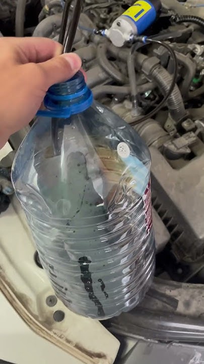 Откачка масла через щуп👍 #automobile #перегон - YouTube