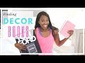 Where to find HOME DECOR BOOKS | Designer + Dollar Tree Hacks!