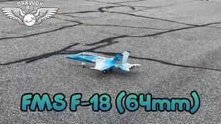 FMS F-18 (64mm) NEW - Let's see what happens