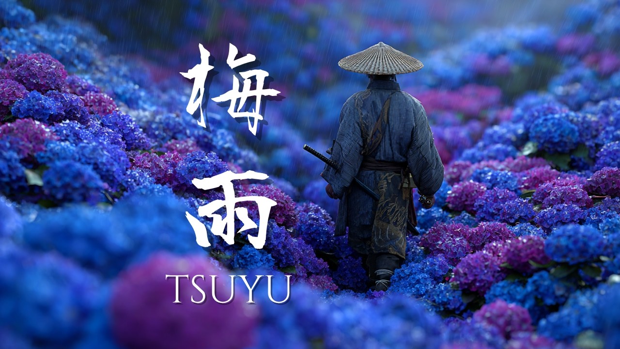 TSUYU – Japanese Ambient Music in the Rain of Hydrangea (梅雨)
