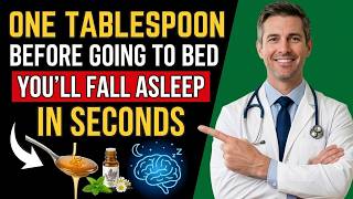 Can't Sleep After 60? Take 1 Tablespoon of THIS Before Bed (Fall Asleep in Seconds)