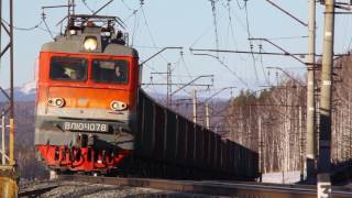 Rzd Vl10K-1078, Zlatoust Urzhuvka Stretch, South-Ural Mountains