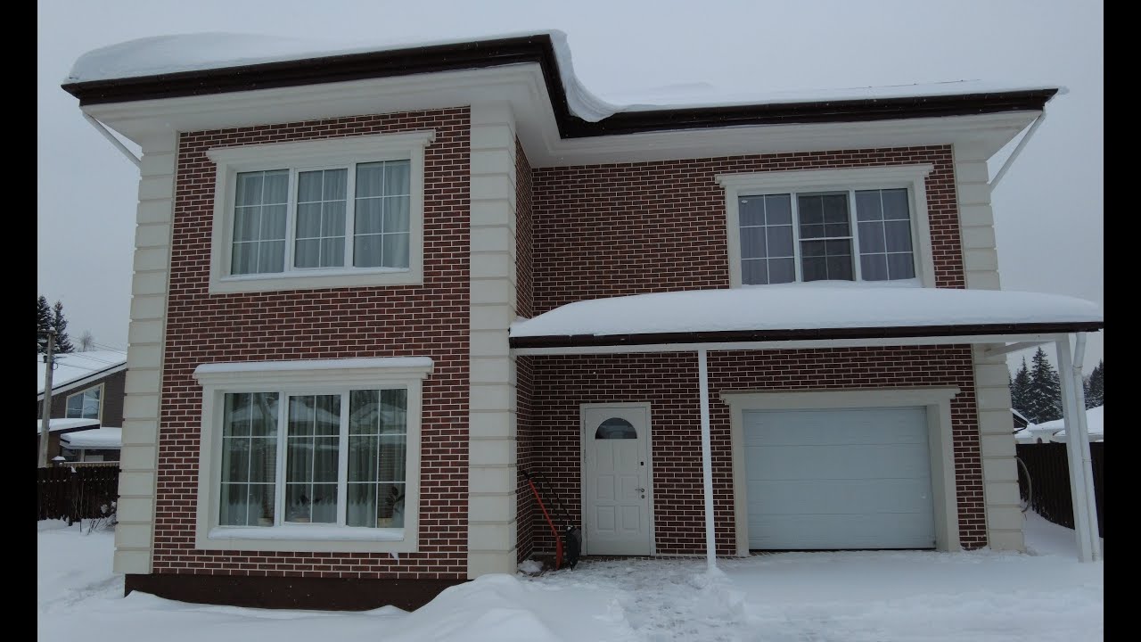 Дом утеплён минеральной ватой по СФТК Мокрый Фасад, облицовка ...