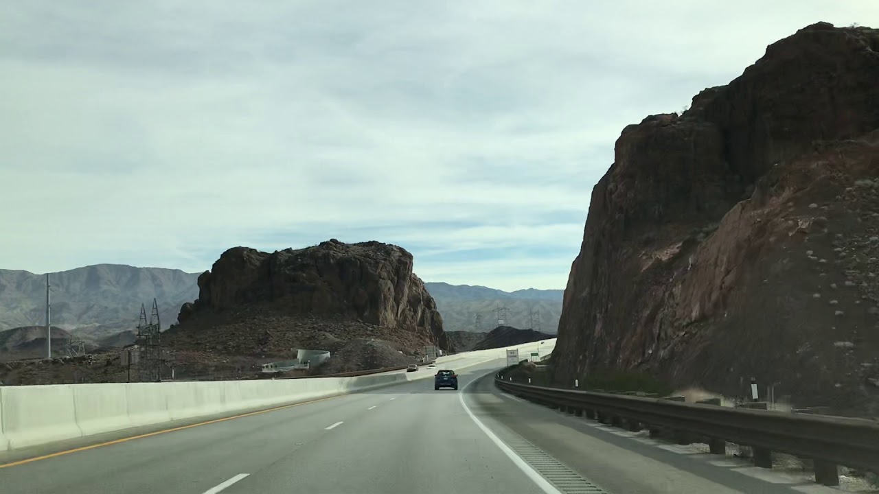Driving on the Mike O'Callaghan–Pat Tillman Memorial Bridge