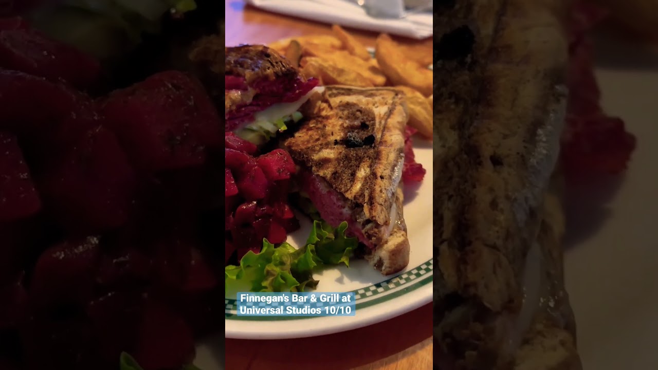 We loved Finnegan's Bar & Grill at Universal Studios - Amazing food and live music!