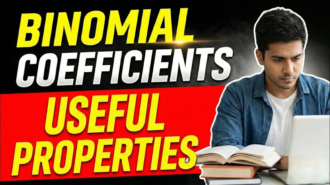 Binomial Theorem: Important Properties of Coefficients | JEE Main &11th 