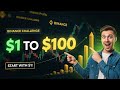 Binance Monthly Challenge 0 Fee April 2026 ]1$ se 100$ 