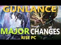Monster Hunter Rise - The most important Gunlance changes from Iceborne compiled.