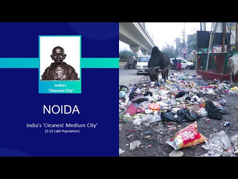 Was Noida’s ‘Medium Cleanest City’ award a sham? | Garbage free city | The Probe