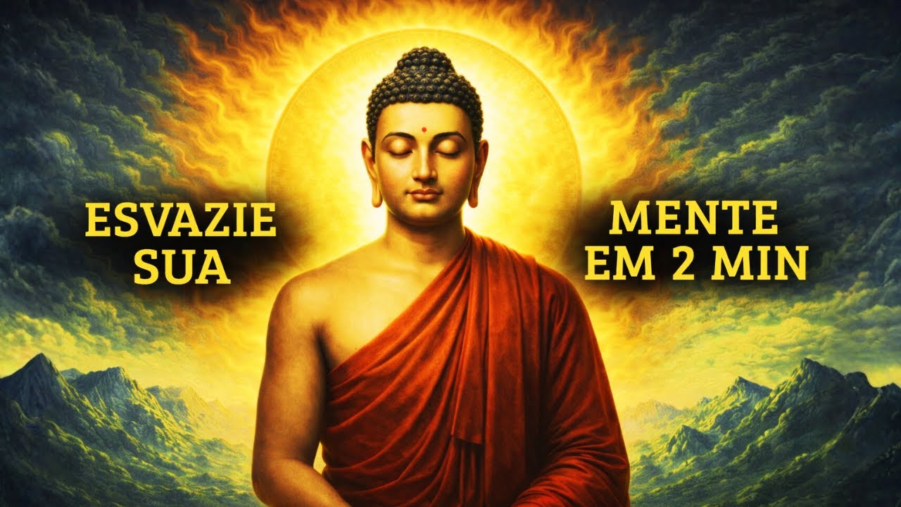 Este Vídeo Te Mostra Como ESVAZIAR A Mente Em 2 Minutos Sempre Que Precisar | BUDA