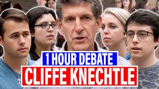 1 HOUR Of Cliffe Knechtle Debate Atheist Students | Is There A Difference?