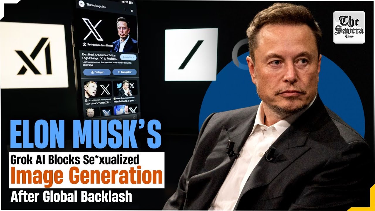 Elon Musk’s Grok AI Blocks S*xualized Image Generation After Global Backlash