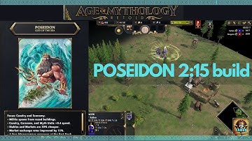 Age of Mythology retold | Poseidon 2:15 up time build order