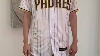 Fitting a Nike Authentic MLB Jersey 