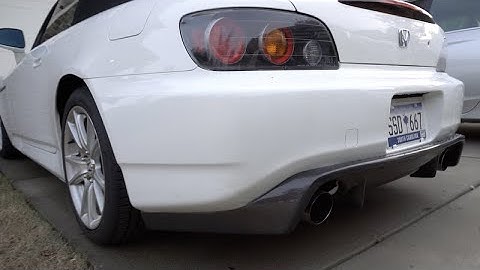 S2000 | Rear Diffuser