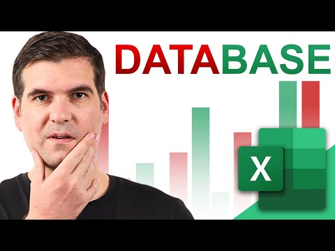 Easy Excel Database Setup in MINUTES