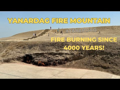 Ateshgah Fire Temple u0026 Yanardag Fire Mountain Azerbaijan | Hindi vlog | EXPLORE WITH SHENOY
