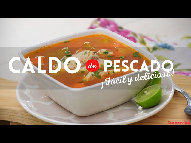 Receta de Caldo de pescado - Cocina Vital - Recetas fáciles, Receta