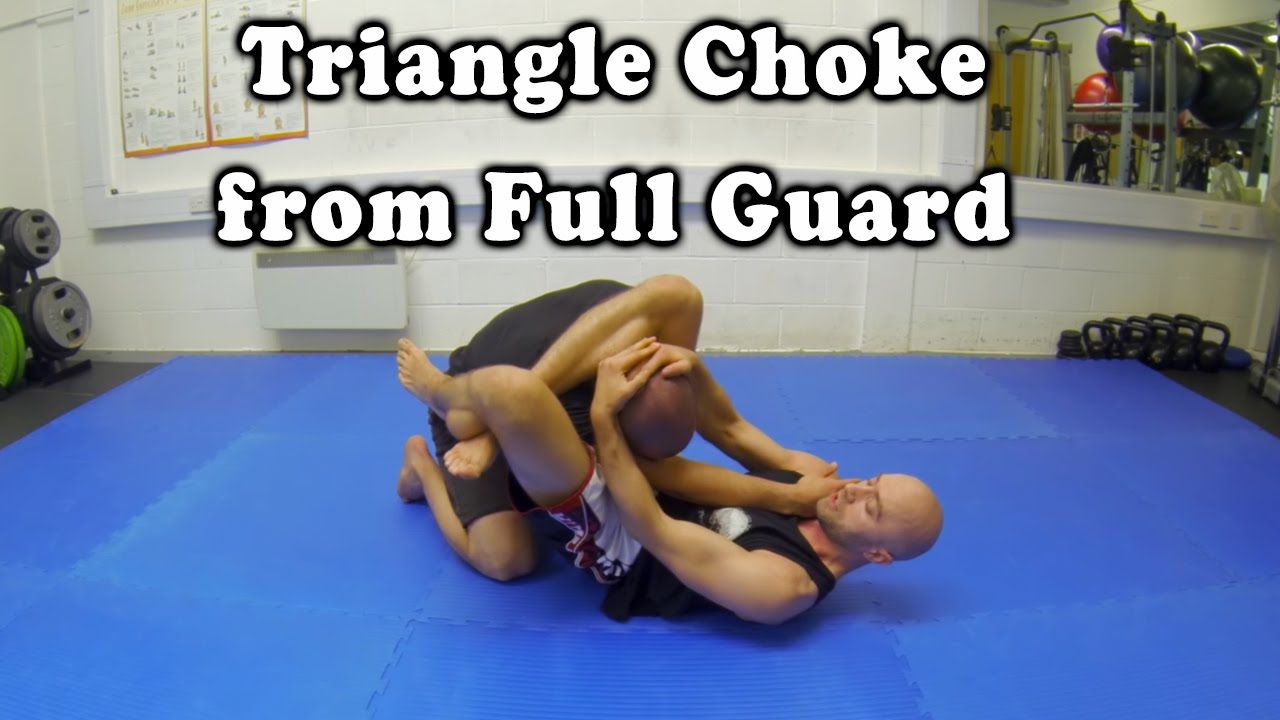 How to: Triangle Choke from The Full Guard - Grappling & Ground Fight ...