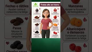 Frutas altas en hierro: las mejores opciones naturales para prevenir la anemia y mejorar tu sangre